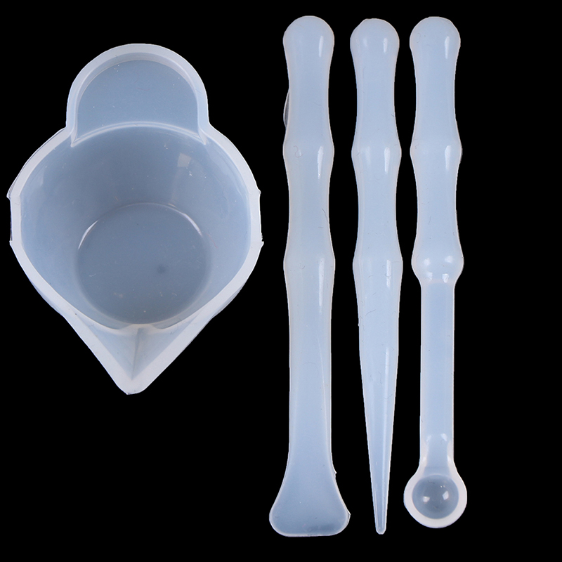 1Set Mix Cup Silicone Mold Epo - огляд і ціна Mixing Cup Silicone