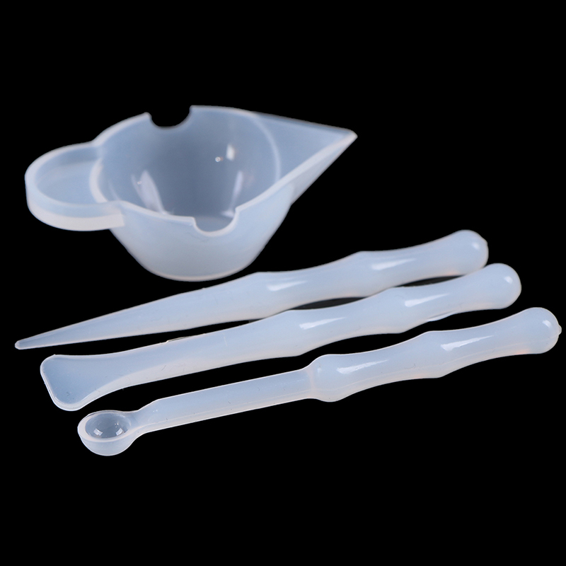 1Set Mix Cup Silicone Mold Epo - огляд і ціна Mixing Cup Silicone