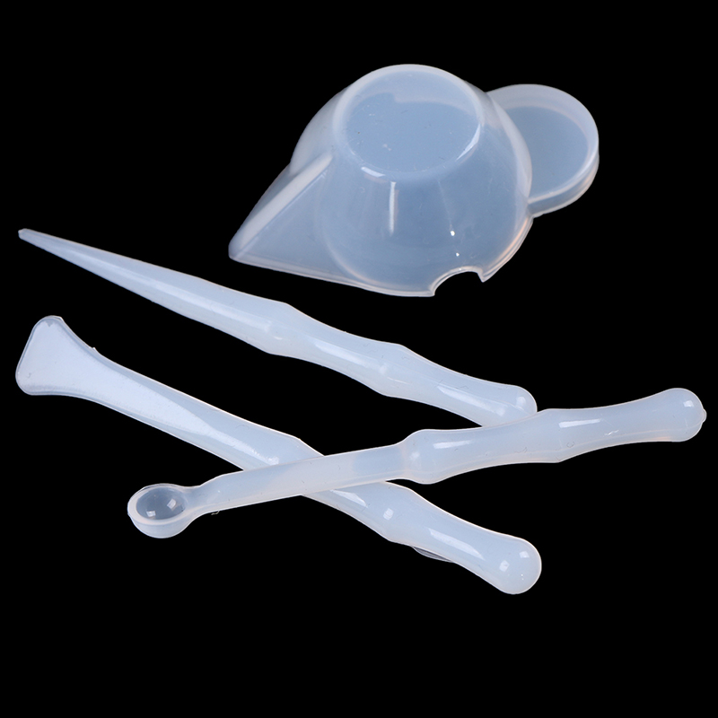 1Set Mix Cup Silicone Mold Epo - огляд і ціна Mixing Cup Silicone