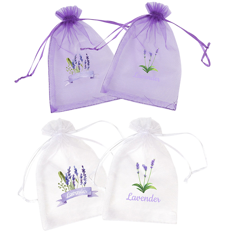 20Pcs Lavender Pattern Drawstr - огляд і ціна Dried Flower Bulk