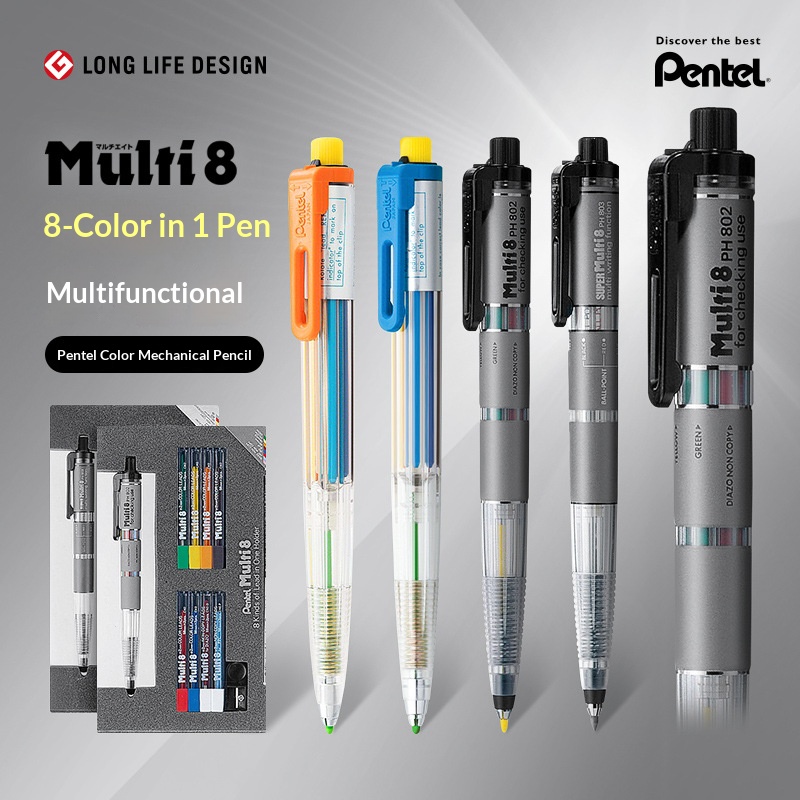 Pentel Multi 8 in 1 Color Mech - огляд і ціна Staedtler Pencil Lumocolor
