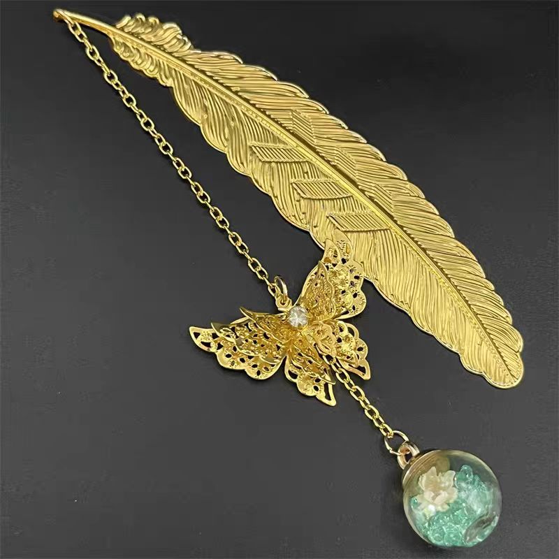 1pc Chinese Style Metal Feathe - огляд і ціна Dried Flower Bulk