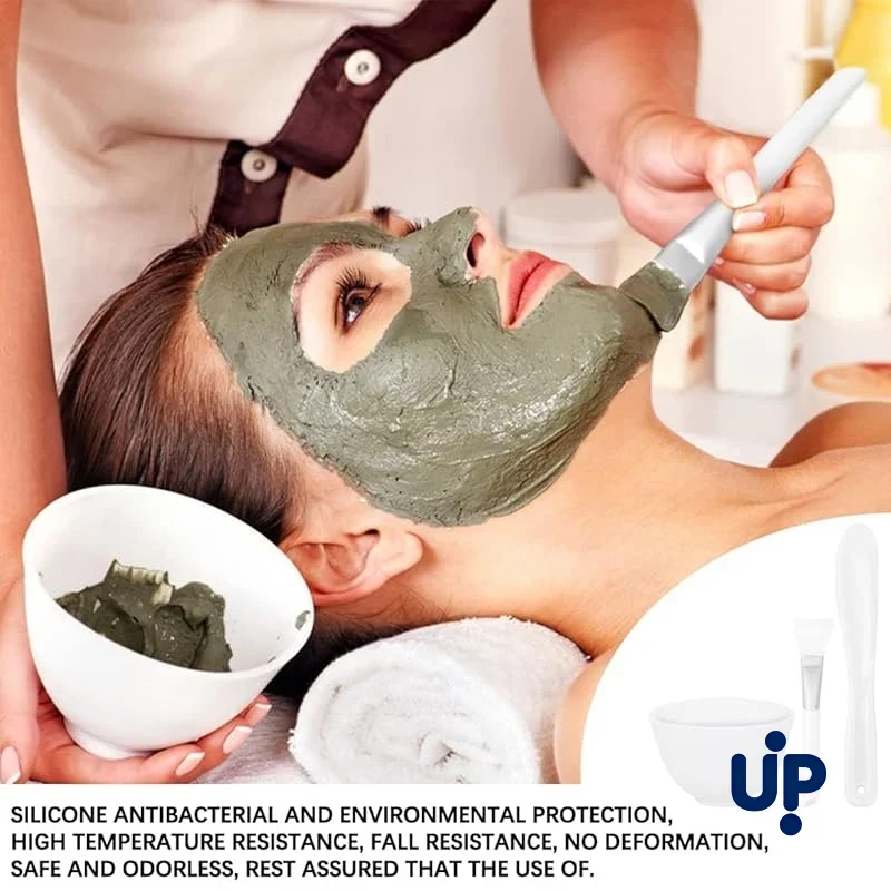 Face Mask Mixing Bowl Set Faci - огляд і ціна Mixing Cup Silicone