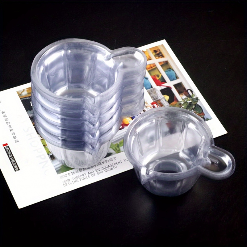 120Transparent Plastic Resin M - огляд і ціна Mixing Cup Silicone