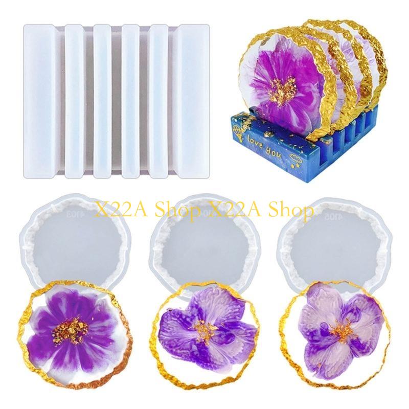 Unique Agate Coasters Silicone - огляд і ціна Serving Tray Mold